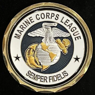 Marine Corps League NDVC Mideast Division Challenge Coin • $14.99