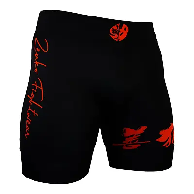 ZENKO FIGHTWEAR Nihon Vale Tudo Shorts Compression Grappling Fight Short MMA BJJ • $68.37