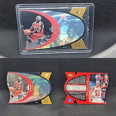 1996-97 Upper Deck SPX MICHAEL JORDAN SPX5 GOLD Die Cut HOLO Bulls🔥SUPER RARE🔥 • $175