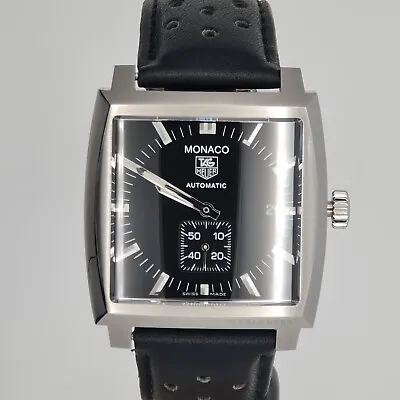 Tag Heuer Monaco Ww2110 37mm Automatic Watch - Boxed • £2000