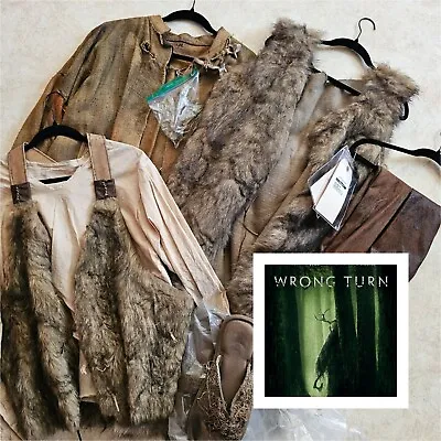 Wrong Turn 2021 MORGAN Damian Maffei COMPLETE Shoes Jewelry Fur Screen Used • $295