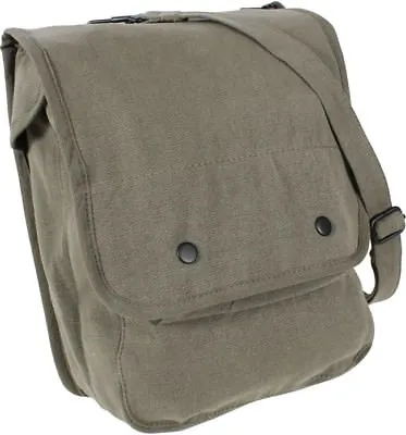 $26.99 • Buy Olive Drab Vintage Map Case Shoulder Bag Canvas Map Bag W/ Shoulder Strap