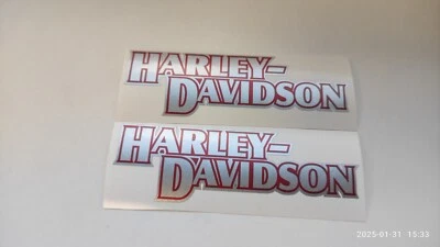 Old School Gold Tank Panel Decal Kit For Harley Sportster, Chopper, Bobber 883