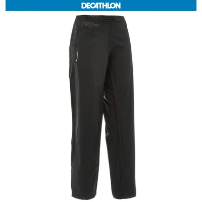 £17.98 • Buy Hiking Waterproof Over Trousers Windproof Trekking Raincut Womens Quechua