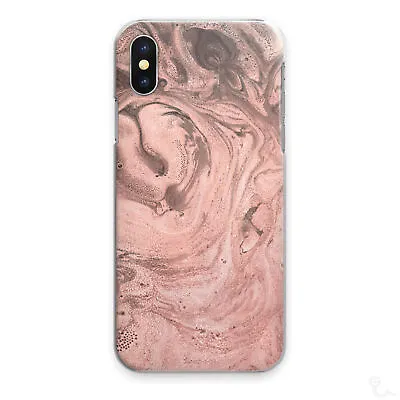 $16.12 • Buy Pink Marble Phone Case Peach Pink Swirl Hard Cover For Apple Samsung Huawei