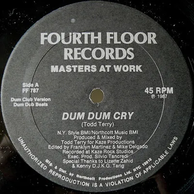 Masters At Work (2) - Dum Dum Cry (12 ) (Very Good (VG)) • $13.70