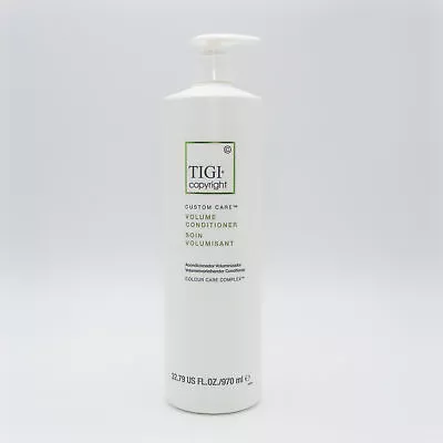 TIGI Copyright Custom Care Volume Conditioner 32.79 Oz • $29.95