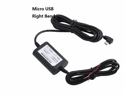 12V To 5V 2.5A Step Down Power Supply Micro USB Car Dash Cam Hard Wire Kit • £3.79