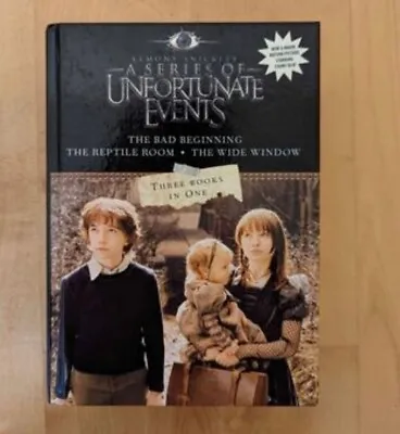 A Series Of Unfortunate Events Book Trilogy • £5