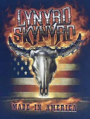 Lynyrd Skynyrd Made In America 2016  Live Nation Jersey T-Shirt  Size Medium • $10