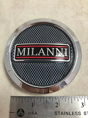 MILANNI Wheel Rim Hub Cover Chrome Center Cap C901 C9012 C229-1 Clock Face Edge • $27.50