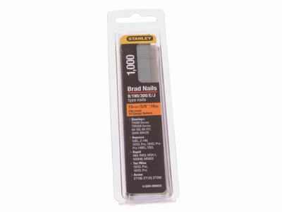 £7.10 • Buy Stanley Tools SWKBN Brad Nail 15mm SWKBN062 Pack 1000 STA0SWKBN062