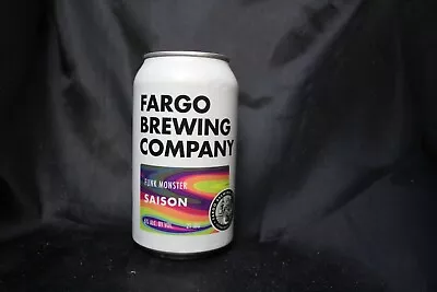ND - Fargo Brewing - FUNK MONSTER SAISON - 12oz Empty Micro Craft Beer Can • $2.99