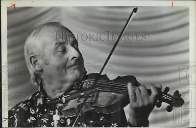 Press Photo Stephane Grappelli Jazz Violinist - Sya15523 • $19.99