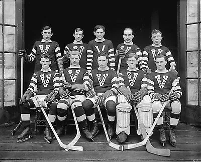 Vancouver Millionaires 1913-14 8x10 B&W Team Photo • $6.99