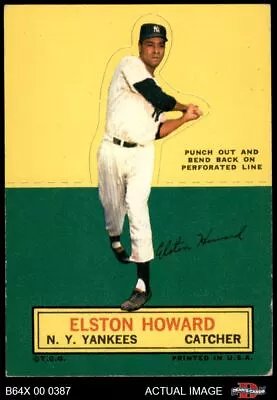 1964 Topps Stand Up Elston Howard Yankees 5 - EX • $59