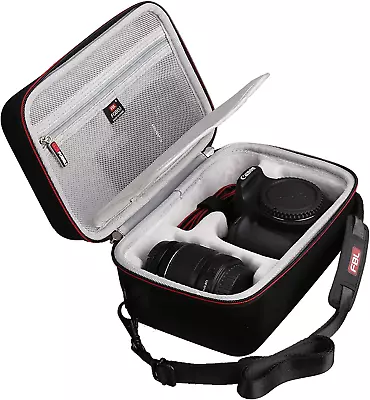 FBLFOBELI EVA Travel Storage Case For Canon EOS Rebel T7 DSLR Camera With 18-55M • $42.52