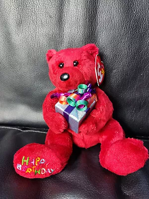 £3.50 • Buy TY Beanie Baby Happy Birthday. Bear 2004 MWT