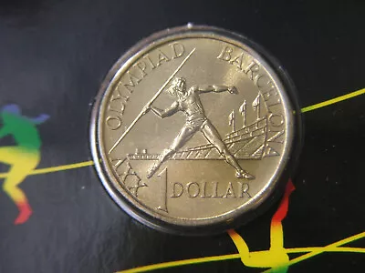 1992 $1 One Dollar Barcelona Olympic Coin UNC • $22.50
