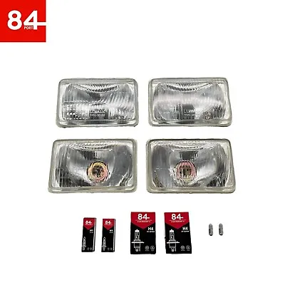 ++Volvo 740 744 745 GL USA 4x Headlights EU E Test Mark Conversion++ • $91.96