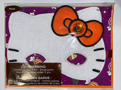 Papyrus Halloween Greeting Card - Hello Kitty Wearable Mask • £7.60