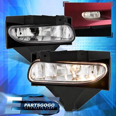 For 99-04 Mustang Cobra GT Clear Front Bumper Driving Fog Lights Lamps Assembly • $18.99