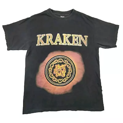 Kraken Shirt Unisex Size Medium Black  Metal Band Merch Tee Made In Columbia 🔥 • $34.98