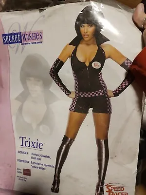 Secret Wishes TRIXIE Sexy Racecar Driver Adult Medium Halloween Costume • $19.99