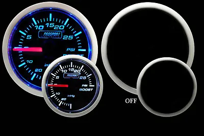 Prosport- ELECTRIC BOOST GAUGE- Blue & White 2 1/16  52mm • $65