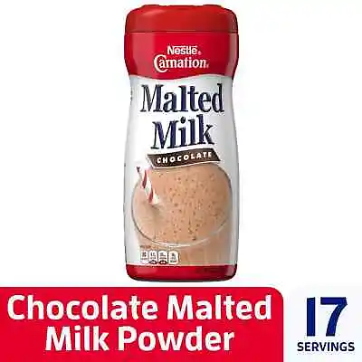 Nestle Carnation Chocolate Malted Milk Powder Mix 13 Oz Can • $13.50