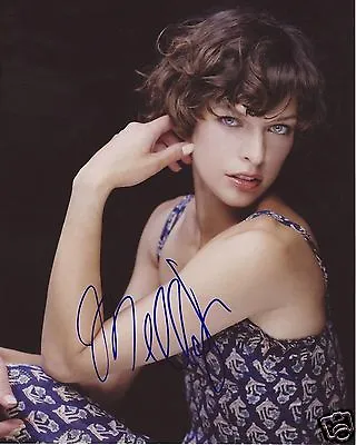 Milla Jovovich Autograph Signed Pp Photo Poster • £6.89