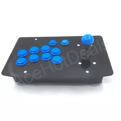 RAC-J500S 10 Buttons Right Handed Arcade Joystick USB Wired Acrylic Panel For PC • $69.99