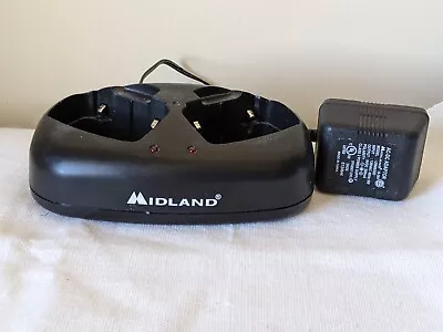 Midland Model 18CVP4A Desk Top Charger For GXT785 2 Way Radio • U090030D Tested • $12.95