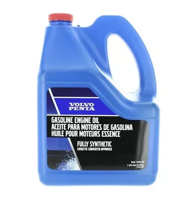 Volvo Penta New OEM Full Synthetic Gasoline Engine Oil 10W-40 21681795 • $52.99