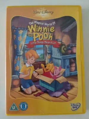 The Magical World Of Winnie The Pooh Little Things Mean A Lot DVD FREE SHIPPING • £3.36