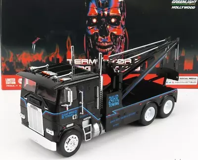 £49.95 • Buy Greenlight 1/43 1984 Freightliner Fla 9664 Wrecker/recovery Truck Terminator 2