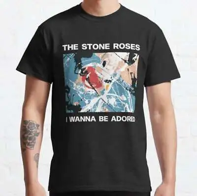 Stone Roses Merch The Stone Roses I Wanna Be Adored Classic T-Shirt • £26.44