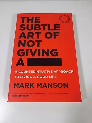 $16.99 • Buy The Subtle Art Of Not Giving A F*ck  Mark Manson Paperback VGC