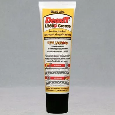 DeoxIT® Plus L260DQP Quartz Particle Grease Infused W/D100L 226g Squeeze Tube • £35.66