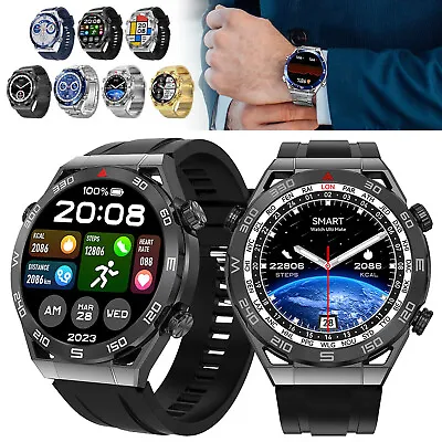 2024  Smart Watch Phone Call Smart Watch GPS Tracker Compass Fitness Outdoor AU • $61.99