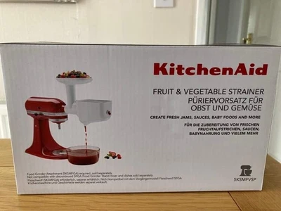 £40 • Buy KitchenAid FVSFGA Fruit And Vegetable Strainer Food Grinder Mixer Attachment New