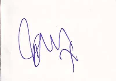 Danny Dyer - British Hardman Actor Signed White Card • £12.50