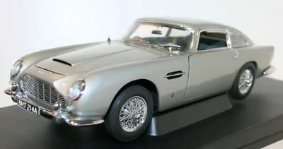 Autoart 1/18 Scale 70020 Aston Martin DB5 Silver 007 James Bond Goldfinger • £299.99