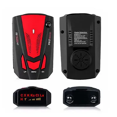 $20.49 • Buy New 360 Degree Car Speed Limited Detection Voice Alert Car Anti Radar Detector