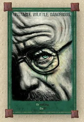 Breaking Bad Walter White Limited Edition Film Giclee Print • $111
