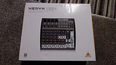 12  Input Mixer -Behringer XENYX 1202FX With Adapter And Box  • £31