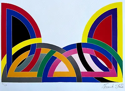 Frank Stella Litografia- (Donald Judd Sol Lewitt Ellsworth KELLY Dan Flavin) • $337.07