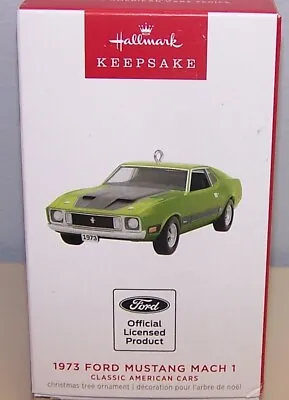 2023 Hallmark Keepsake Ornament  1973 Ford Mustang Mach 1 • $16.95