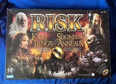 Lord Of The Rings Risk Board Game Complete With Ring And All Game Pieces • $10.89