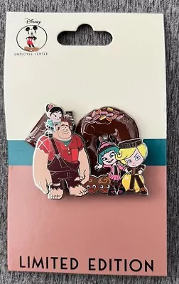 Dec Ralph Vanellope Rancis Fluggerbutter Wreck-it Ralph 10th Anniv Le 250 Pin • $65.90